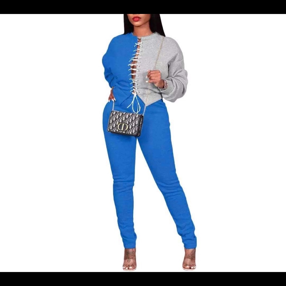 2 piece “String Me Up” Sweatsuit
